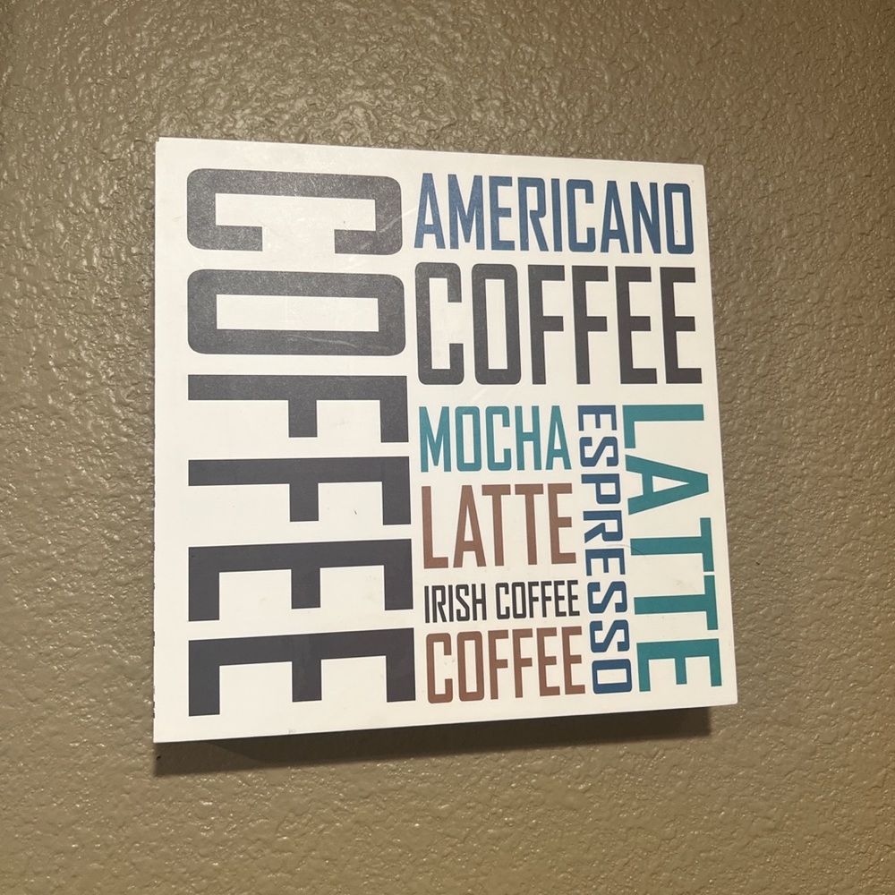 Coffee sign